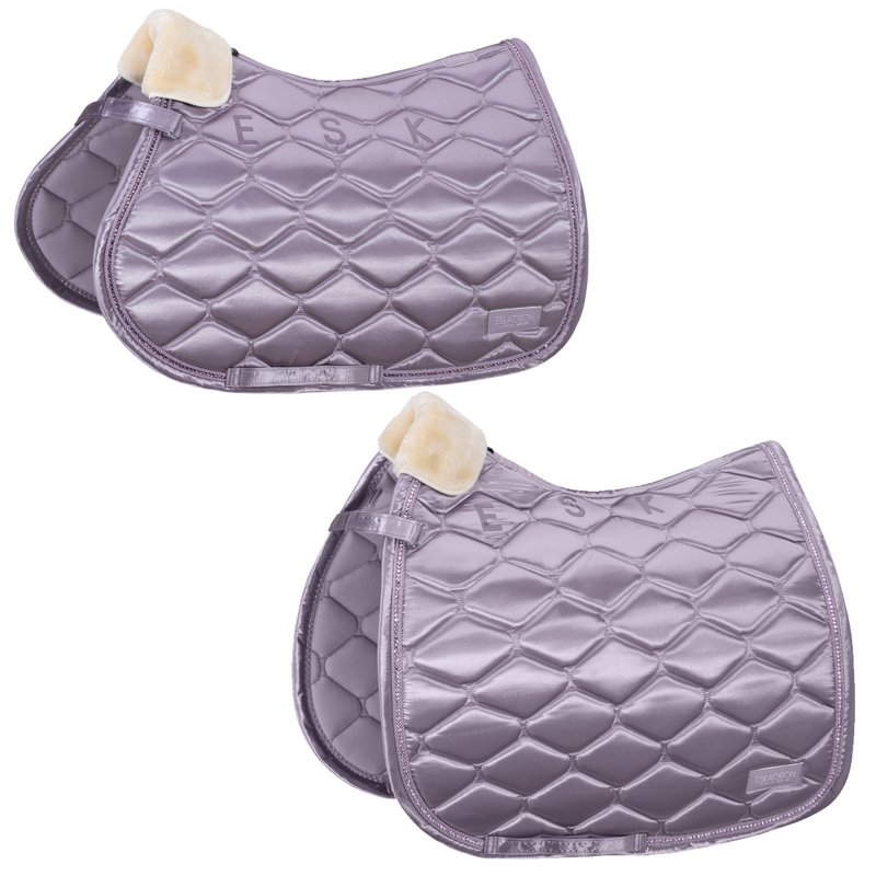 Eskadron Satin Crystal Saddlecloth Classic Sports SS22 - Silk Purple